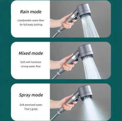 Dai spray booster shower head shower kit household handheld shower head H251223