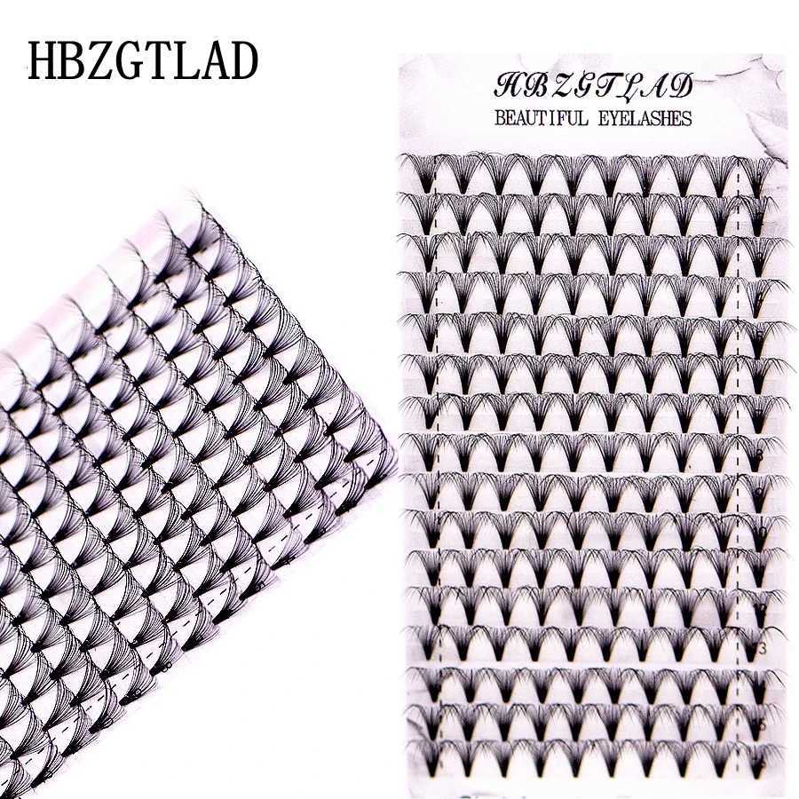 wholesale 16 lines volume 8-18mm 8D/10D/20D eyelash extensions 100 handmade synthetic hair russian volume lashes premade fansT251223