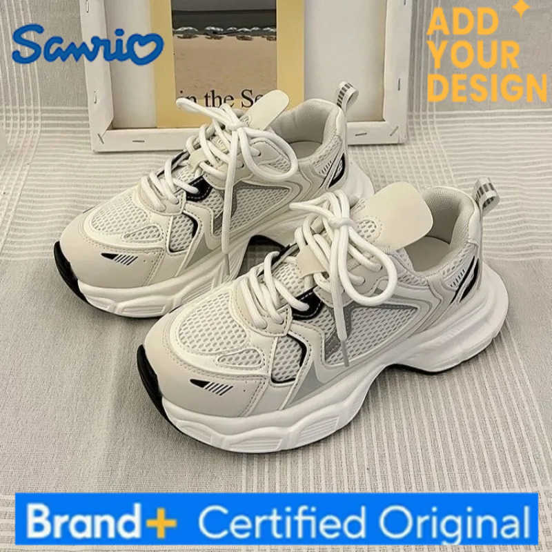 Sanrio Cute Cat Women Sports Shoes Casual Running Shoes Top Quality Breathable Platform Sneakers Fitness Trainers Female Vulcanize Shoe H251223