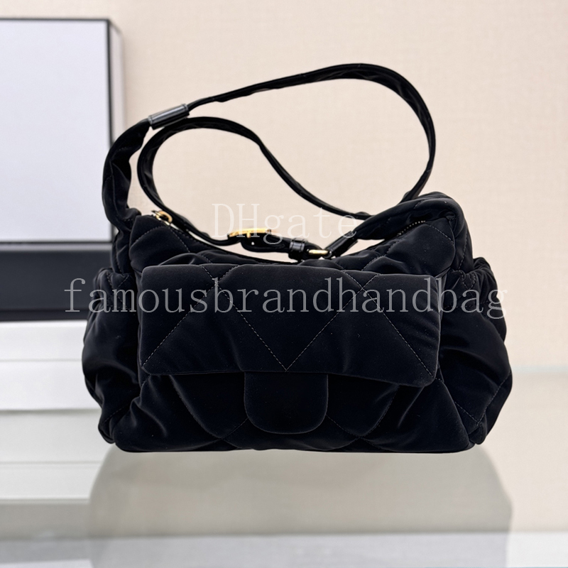 Master quality Winter Ski Collection Hobo Bag Velvet Shoulder Bag Designer Crossbody bag With Box 25NAS5054A