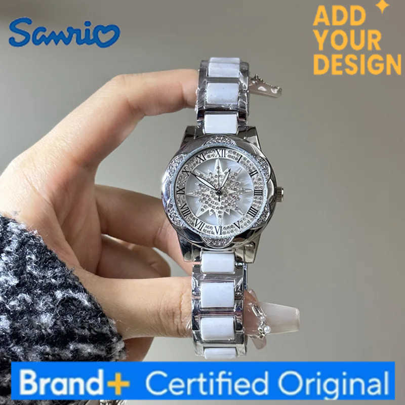 Sanrio Ceramic Wristwatch Women Quartz Watches Beauty Fashion Clock Watch Drop Shipping H251223
