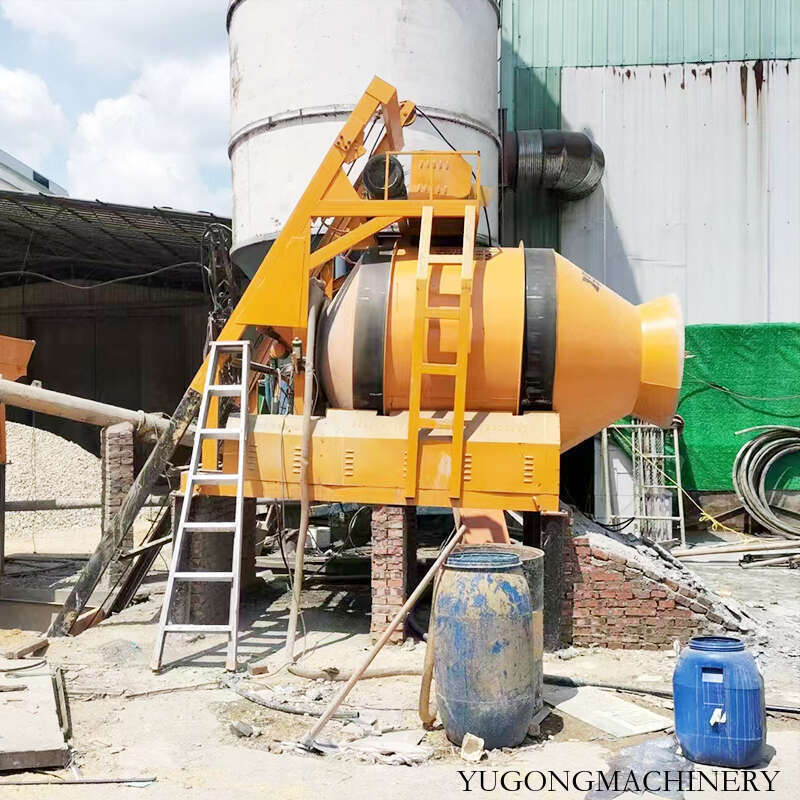 Robust Concrete Mixer with Planetary Gearbox Designed for Long Service Life in Harsh Construction Environments