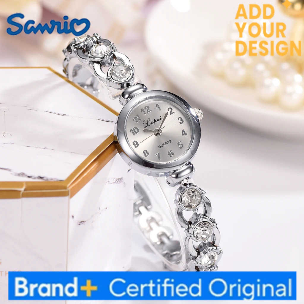 Sanrio Women Watches 2024 Luxury Brands Stainless Steel Crystal Bracelet Wrist Watch Fashion Ladies Dress Reloj Mujer Montre Femme H251223