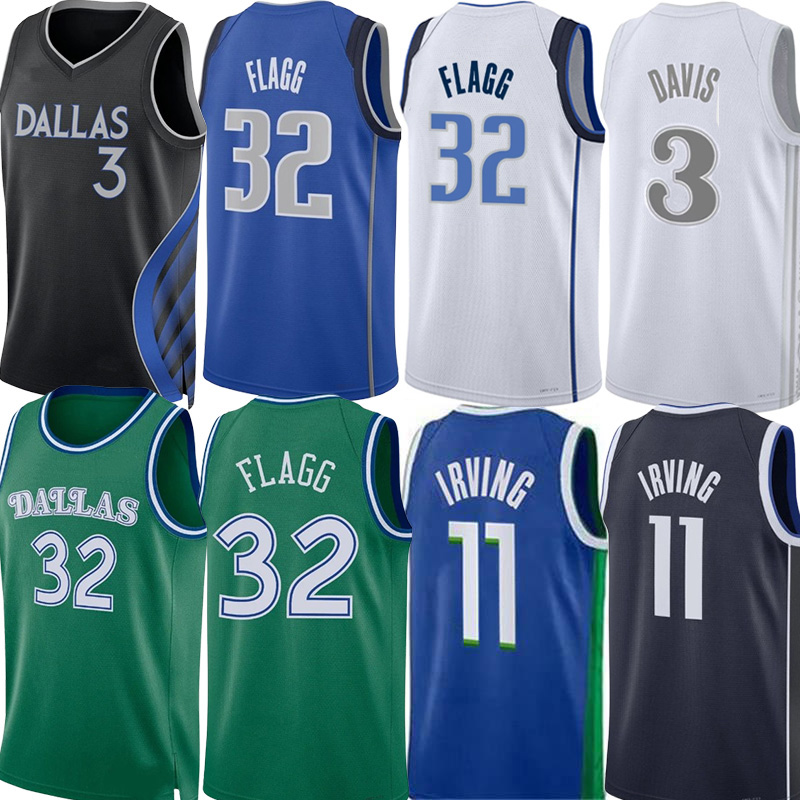 25 26 Classic Cooper Flagg Basketball Jerseys DAL Mavs Maverick Anthony Davis Kyriee Irving Max Christie Klay Thompson Daniel Gafford Dirk Nowitzki City Jersey