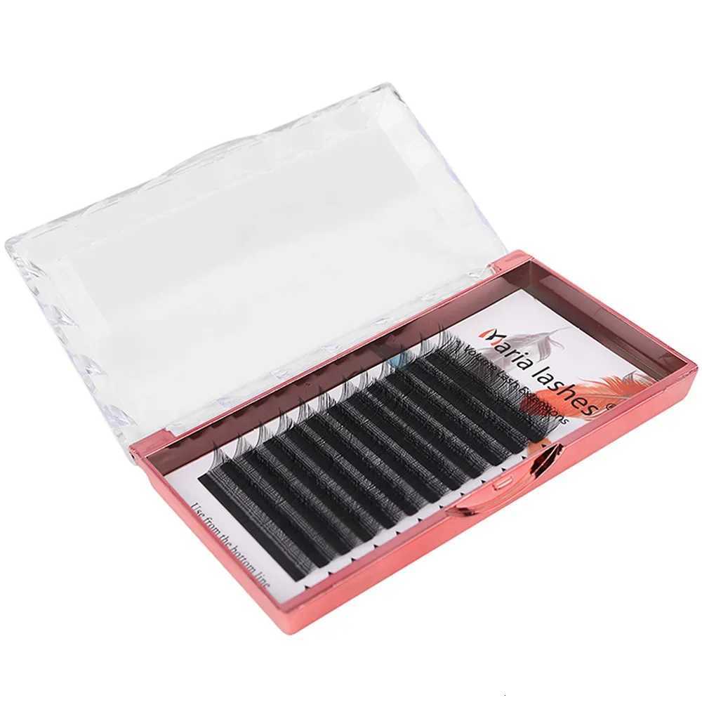 MARIA YY Shape 2D Tips Hand Woven Premium Soft Light Natural Eyelashes Extension Supplies Makeup Net Cross LashT251223