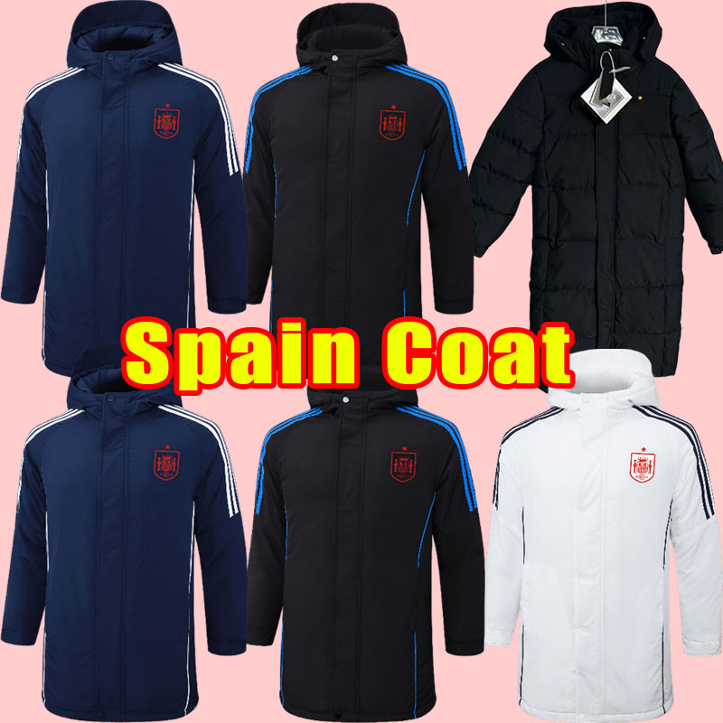 Cotton-Padded Hooded Jacket 2025 spain soccer tracksuits Espana ANSU FATI ASENSIO MORATA FERRAN KOKE GAVI AZPILICUETA C.SOLER 25 26 WORLD RAMOS CUP Long sleeve Coat