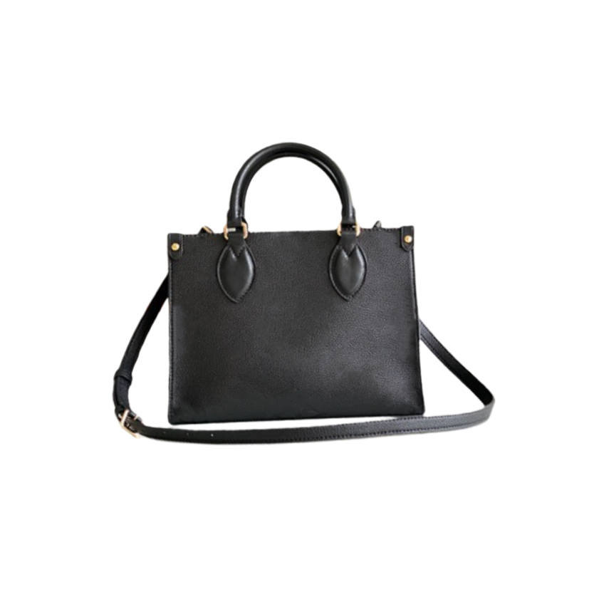 5A Top quality Mirror designer woman bag Tote handbag genuine leather embossed flowers letters M45653 M45660 25*19*11.5cm