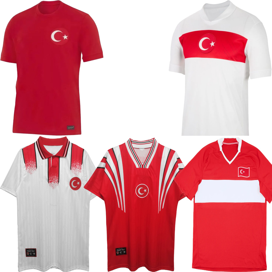 25 26 Turkey Soccer Jersey DEMIRAL Kokcu 2024 2025 Calhanoglu YILDIZ Turkiye national football team rettio Football Shirts HAKAN TUGAY