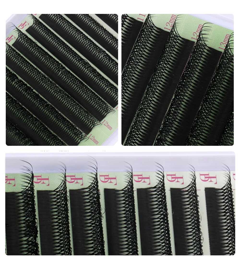 FADVAN 8D W Shape Lashes Self-making Fan Lashes Extension Double Tips 4D Premade Fan Eyelash Faux Mink Makeup SuppliesT251223