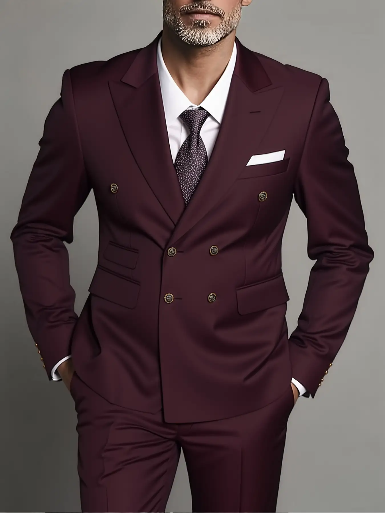 Elegant Mens Formal Outfit: Premium Handcrafted Suit for Special Occasions