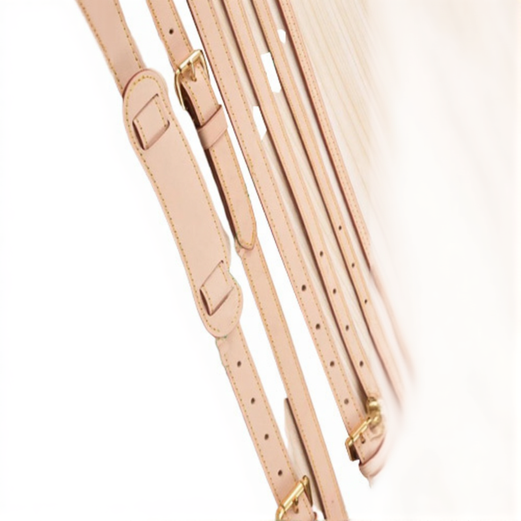 Top Quality Genuine Vachetta Patina Calf Leather Shoulder Strap For Designer Women Handbag Shoulder Bag Duffle 220601