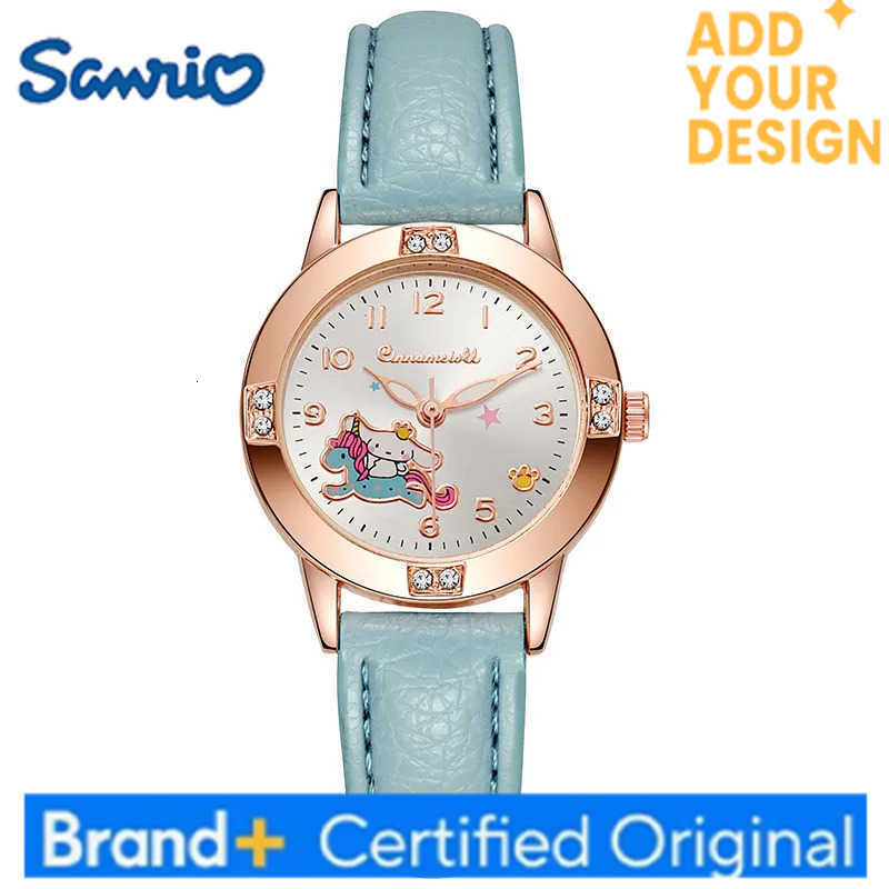 Sanrio surprise gift Childrens watches with diamond studded belts student watches womens quartz watches holiday gifts H251223