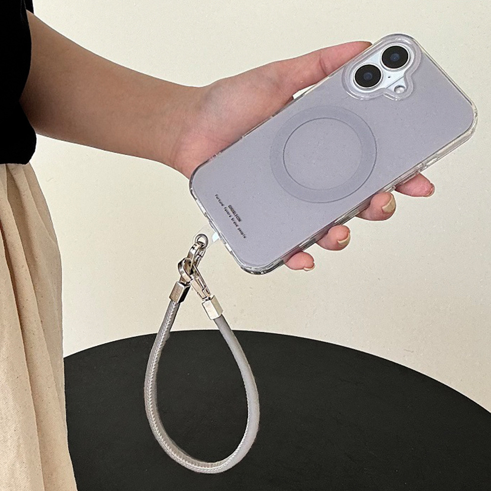 Light Gray Compatible with iPhone 16 Pro Max Magnetic Phone Case 15/14/13 Stand