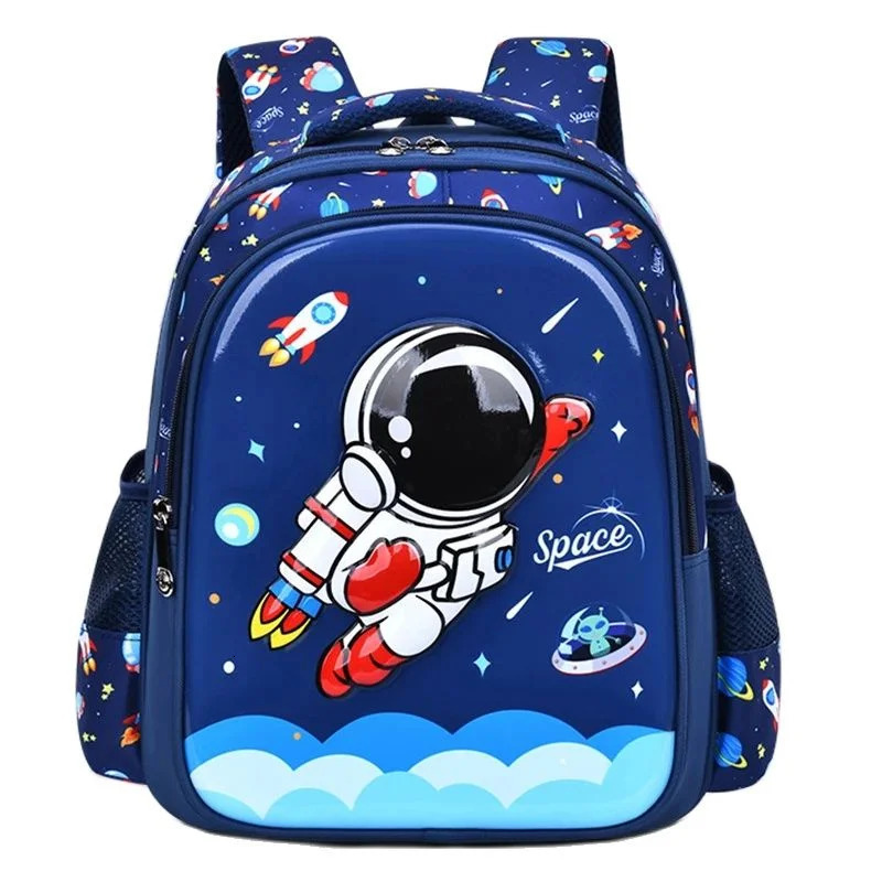 Childrens Shoulder Bag Kid Backpack Cartoon 3D Stereoscopic Astronaut Little Boy Dream Schoolbag Waterproof Elementary School 251222