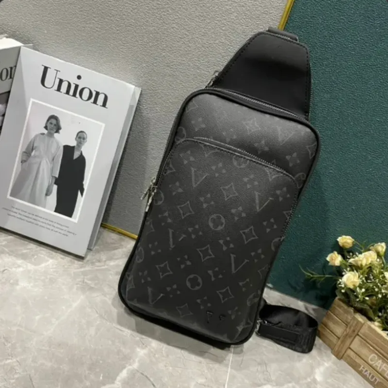 10A designer bag man avenue Sling Bag Genuine Leather Shoulder Bags Men CrossBody Tote Bag Clutch Purse Hobos Handbag Messenger Belt Bag Bumbag Waist