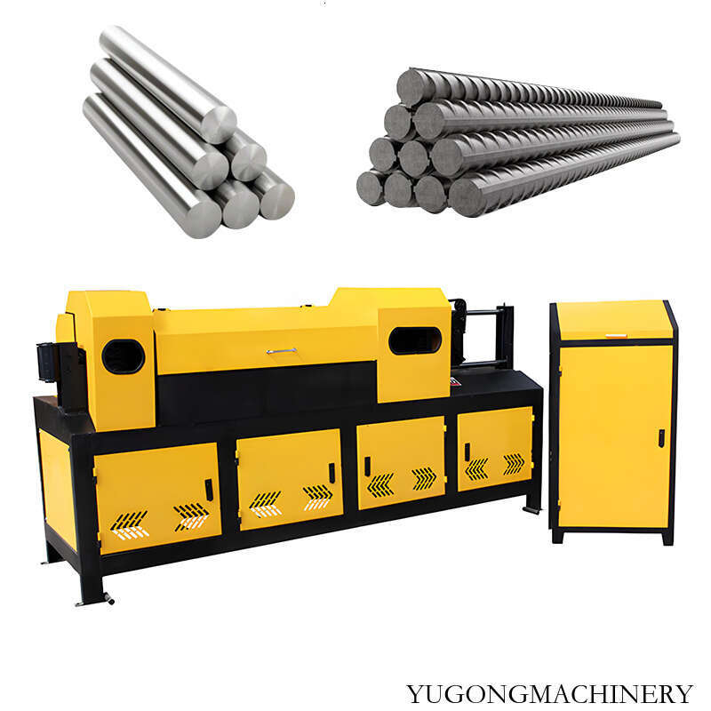 Rebar Straightening Cutting and Bending Combination Machine, All-in-One Steel Bar Processing Solution for Building Site