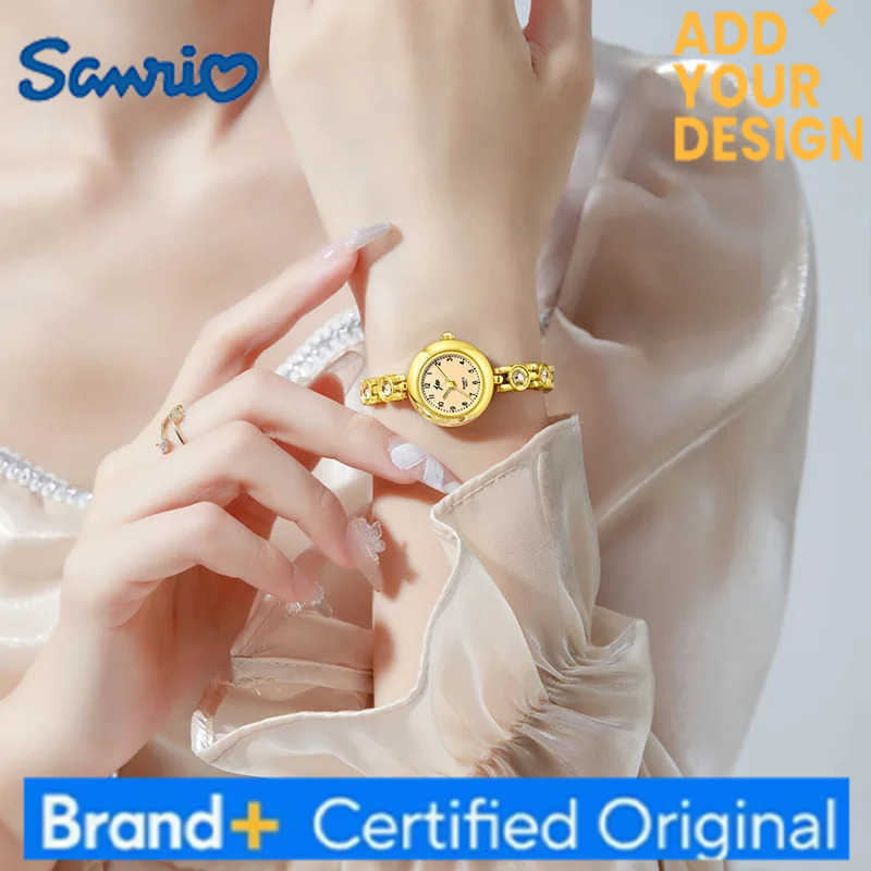 Sanrio Womens Watches Light Luxury Exquisite Bracelets Fashion Waterproof Compact Quartz Watch Ladies Clocks Gifts H251223