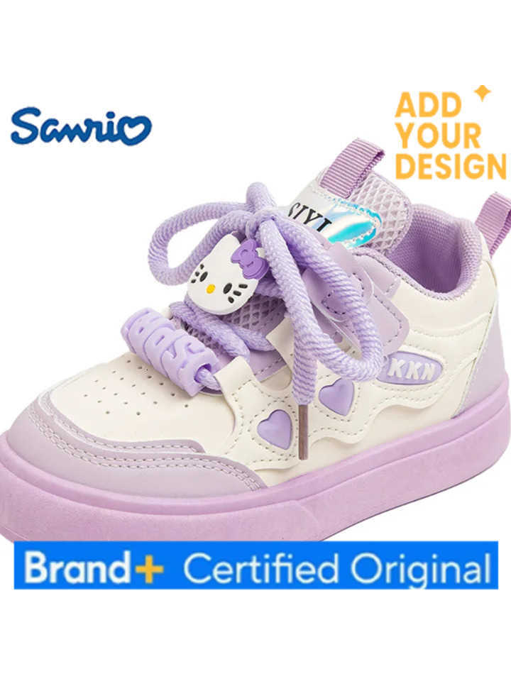 Sanrio Hot Girl Hello Kitty Kawaii Fashion Leisure Sneakers Student Spring and Autumn Seasons Anime Cartoon Non-Slip Child Sneakers New H251223