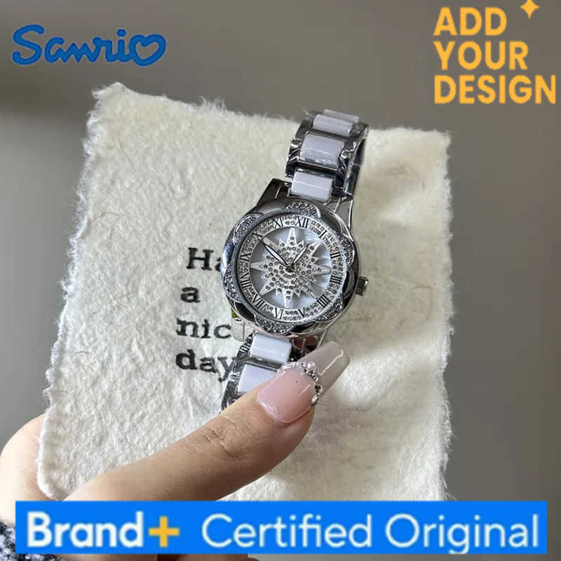 Sanrio Ceramic Wristwatch Women Quartz Watches Beauty Fashion Clock Watch Drop Shipping H251223