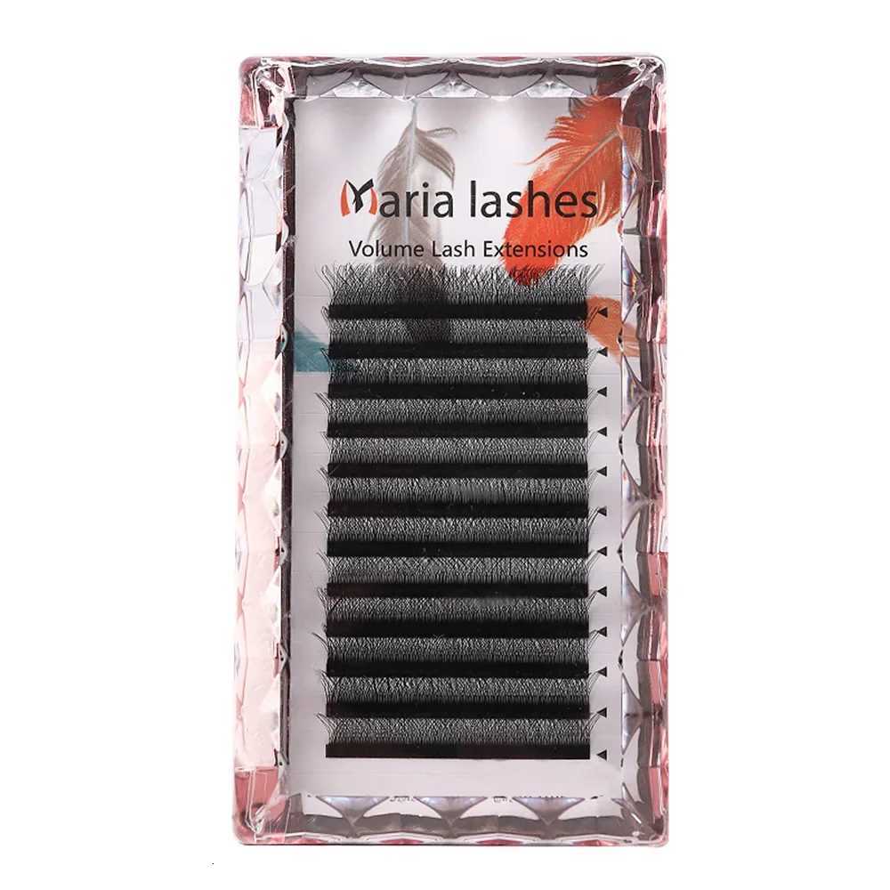 MARIA YY Shape 2D Tips Hand Woven Premium Soft Light Natural Eyelashes Extension Supplies Makeup Net Cross LashT251223