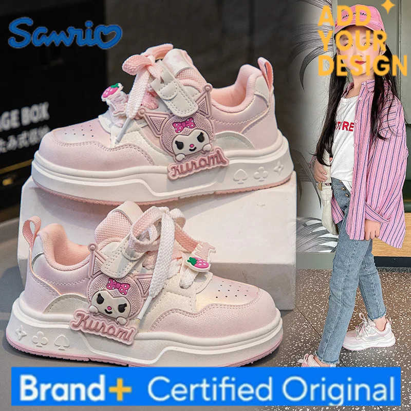 Sanrio Hot Girl Kuromi Fashion Lightweight Sneakers Student Cartoon Autumn Wear-Resistant Non-Slip Child Casual Shoes New Style H251223