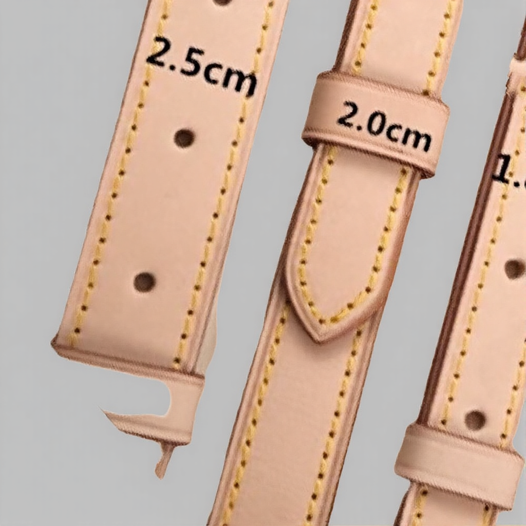 Top Quality Genuine Vachetta Patina Calf Leather Shoulder Strap For Designer Women Handbag Shoulder Bag Duffle 220601