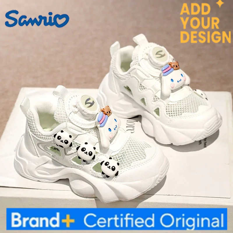 Sanrio Kawaii Cinnamoroll Kuromi Children Lovely Sneakers Comfortable Breathable Net Shoes Birthday Present for Girls H251223