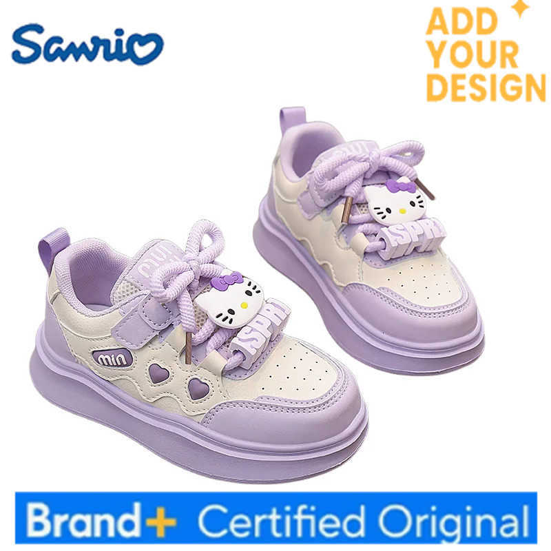 Sanrio Hot Girl Hello Kitty Kawaii Fashion Sneakers Student Autumn and Winter Anime Cartoon Non-Slip Child Leisure Sneakers New Style H251223