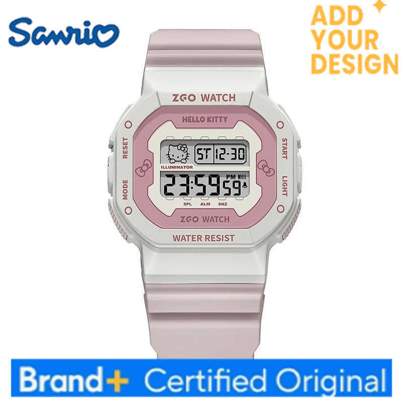 Sanrio Hello Kitty Student Watch For Girls - Waterproof Sports Timepiece For Primary And Secondary School Pupils Anime-Themed H251223