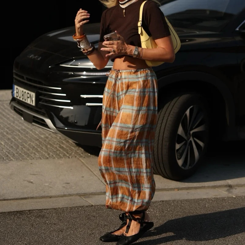 Women Baggy Balloon Pants Bubble Pleated Oversized Bloomers Wide Leg Lantern Harem Bloomer 251223