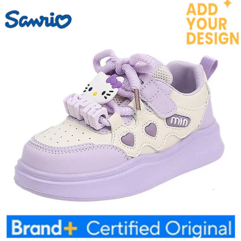 Sanrio Hot Girl Hello Kitty Kawaii Fashion Sneakers Student Autumn and Winter Anime Cartoon Non-Slip Child Leisure Sneakers New Style H251223