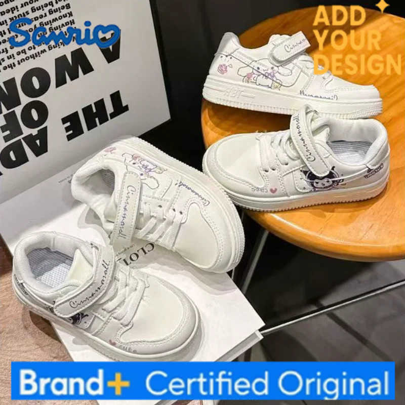 Sanrio Kuromi Childrens Sneakers Teen Outdoor Shoes Girls Cinnamoroll Casual Shoes Boys Soft Sole Sport Shoes School Shoes Kids H251223
