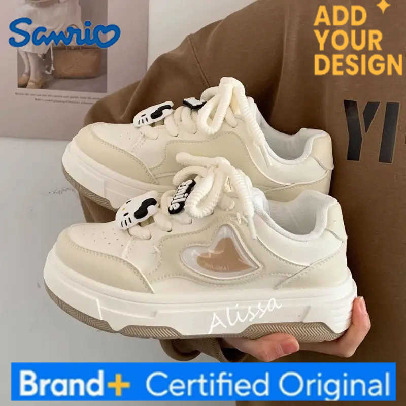 Sanrio Kawaii Hello Kitty Sports Shoes Anime Cartoon Sweet Fashion Exquisite Ins Style Versatile High-looking Popular Sneakers H251223