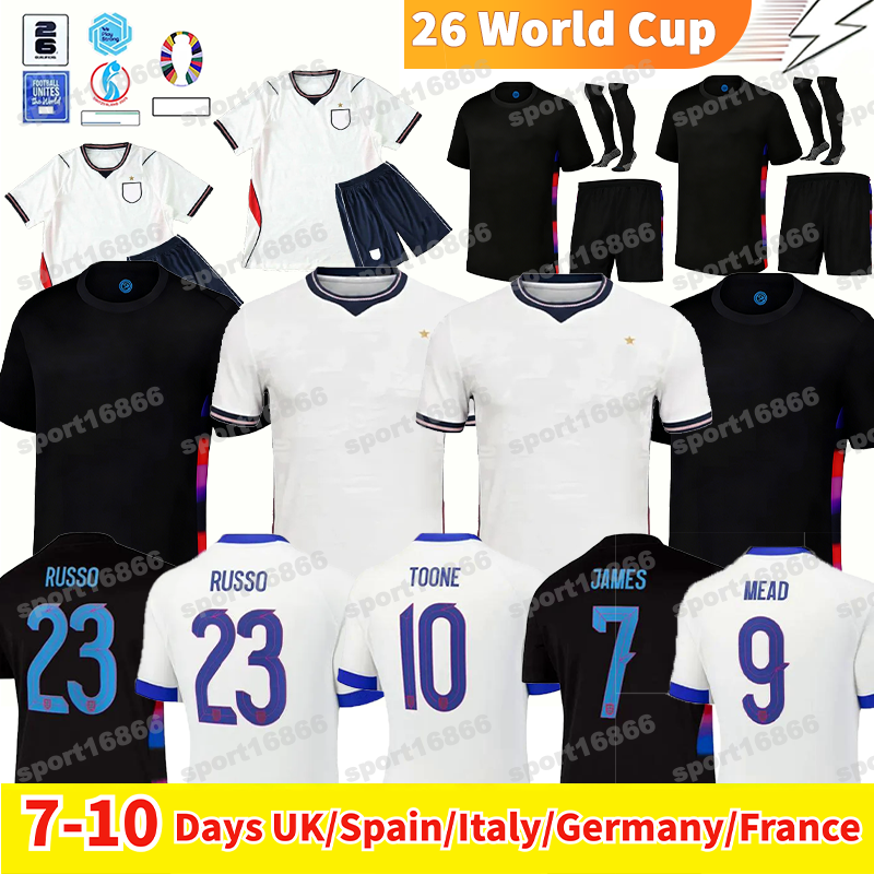 2026 World Cup England football Shirt 25 26 BELLINGHAM KANE England Shirt SAKA FODEN RICE Soccer Jerseys Konsa Watkins Gordon PALMER Kids kit England football jersey