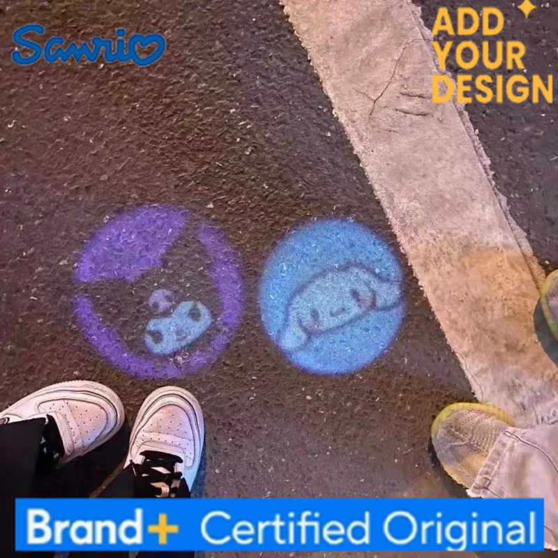 Sanrio Sanrios 3D Projection Digital Watch Kawaii Hello Kitty Kuromi Cinnamoroll Anime Action Figure Toy Watch Flip Popular H251223