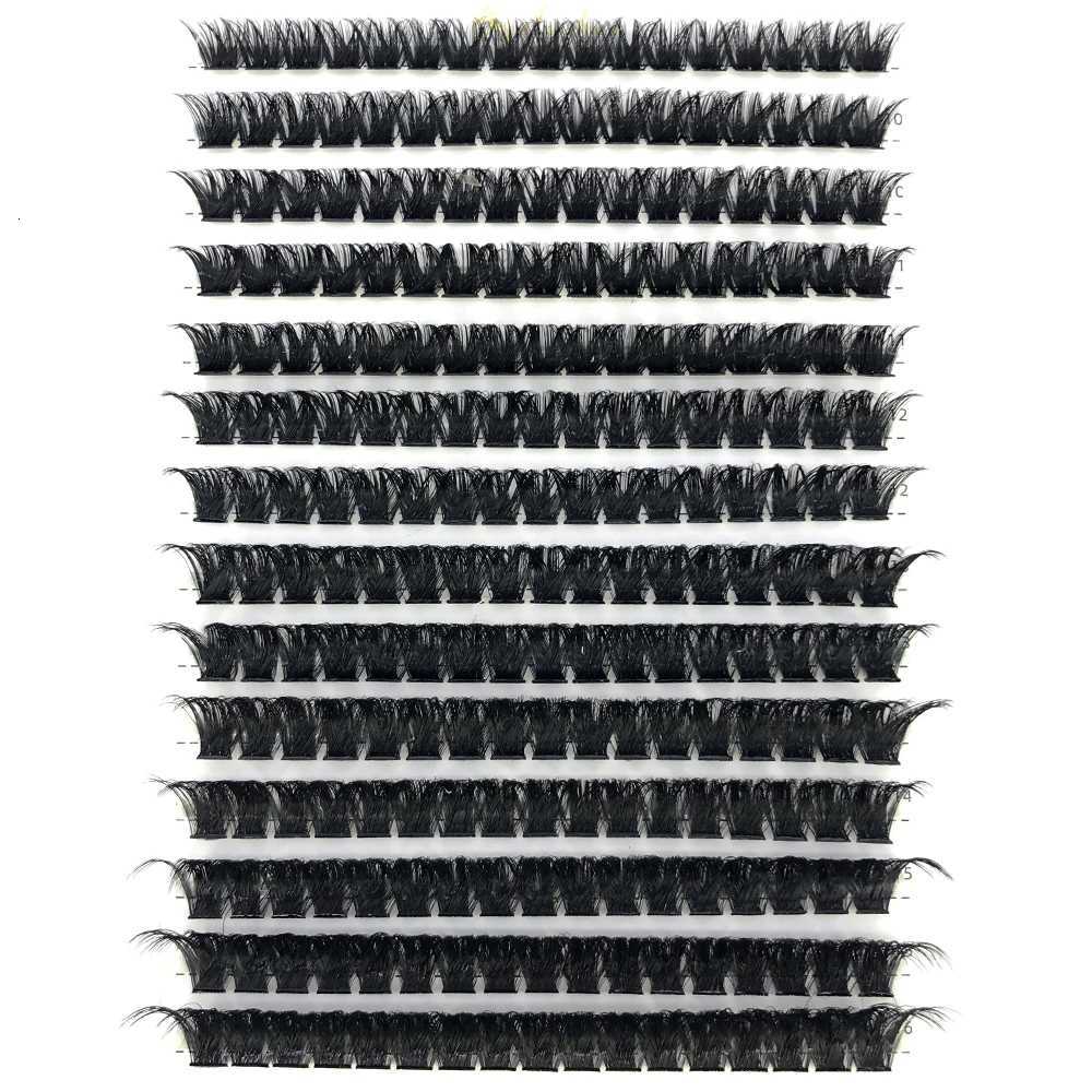 60D/80D Mink Eyelashes 100/280 Clusters Eyelash Extension Natural Individual False Lashes Russian Volume Lash Makeup Cilia CiliT251223