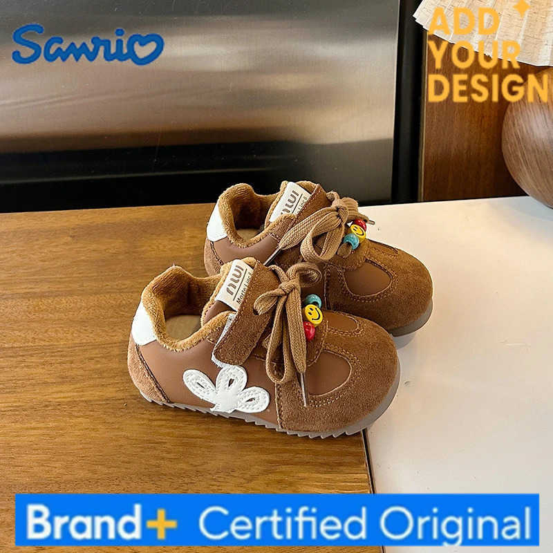 Sanrio Children Shoes Fashion Style Versatile Kids Casual Shoes Warm Cotton Childrens Single Shoes2 025 Winter Cozy Snow Boots H251223