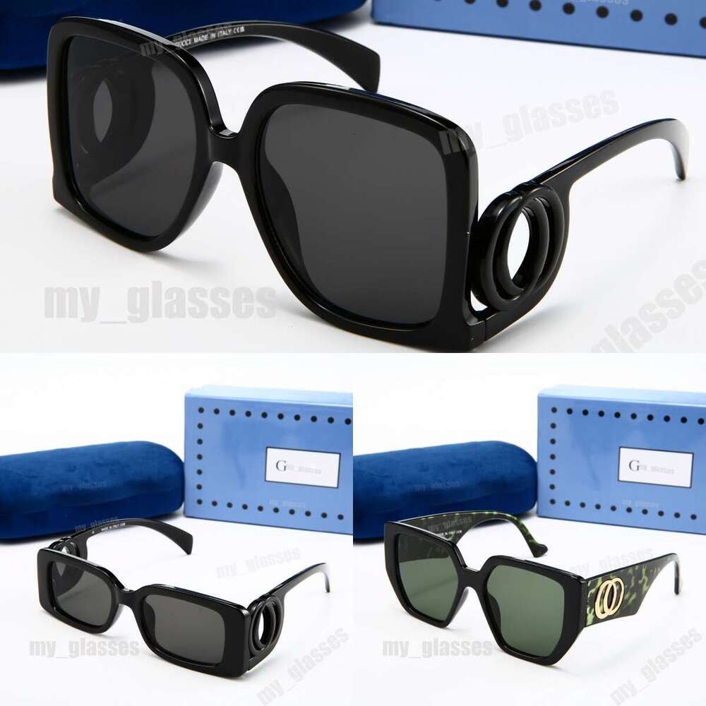 Free Shipping Designer Sunglasses Metal Double Letter UV400 protection luxury sunglasses for women men Acetate nylon Plastic frame Resin lenses Glasses
