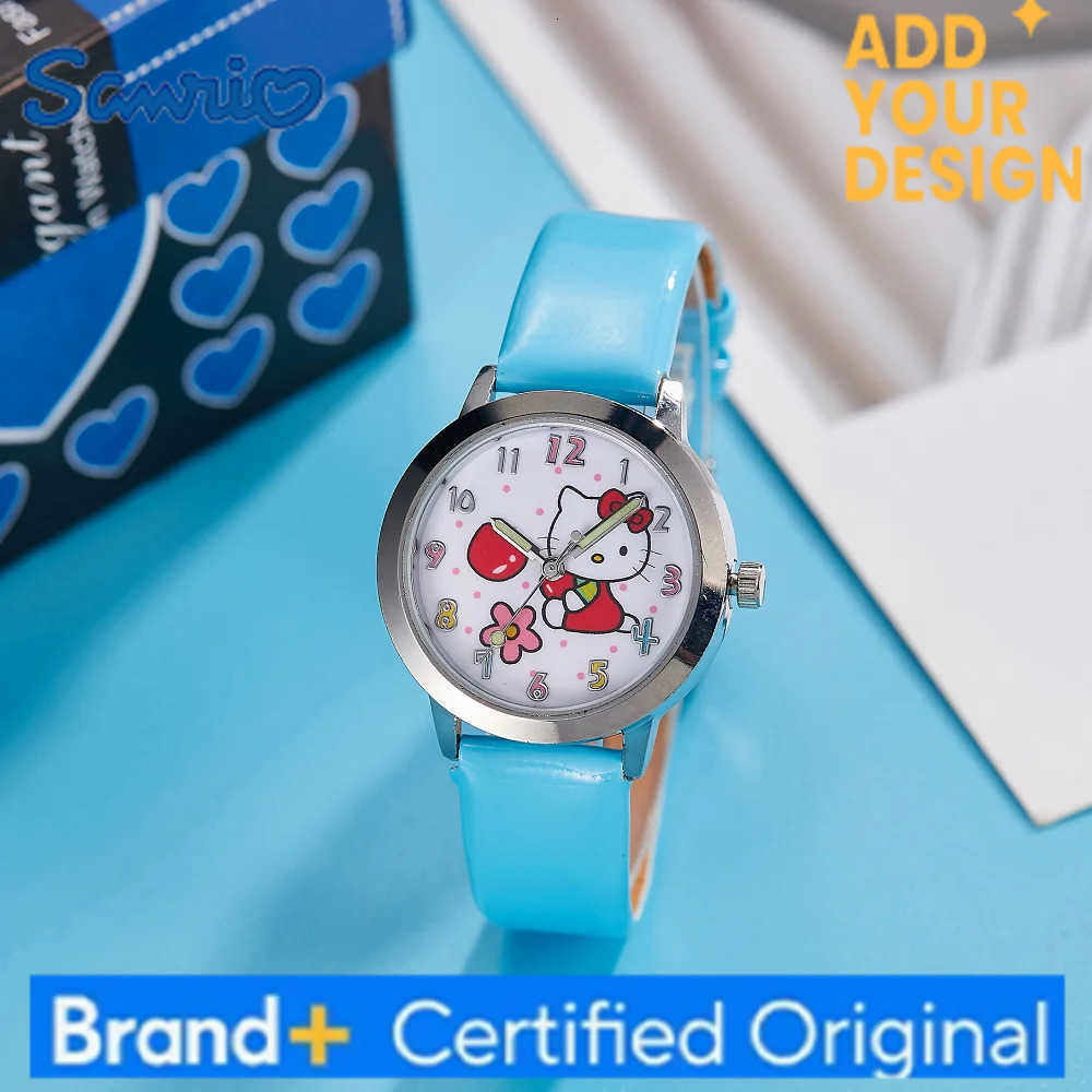Sanrio Hello Kitty children Watches Kawaii Quartz Casual Fashion kid WristWatch Women Girl Children Birthday Gifts H251223