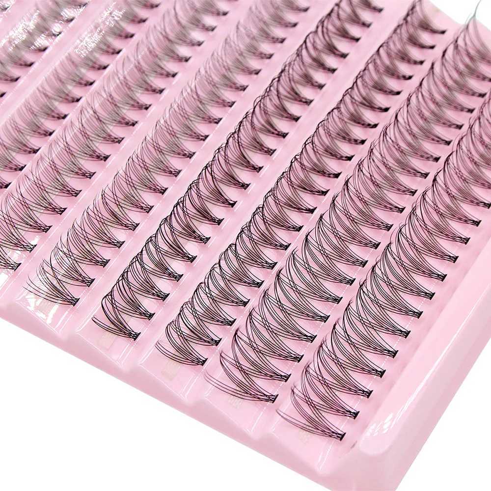 200pcs Super Bunch Natural Style 8-16mm Mix Eyelashes Cluster Russia Volume Eyelash Extension False Mink Lashes Makeup CIliosT251223