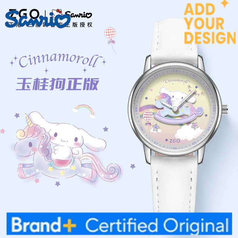 Sanrio Watches for Women Cinnamoroll Unicorn Watch Female Style Student Wristwatchs Waterproof Hello Kitty Quartz Watch H251223