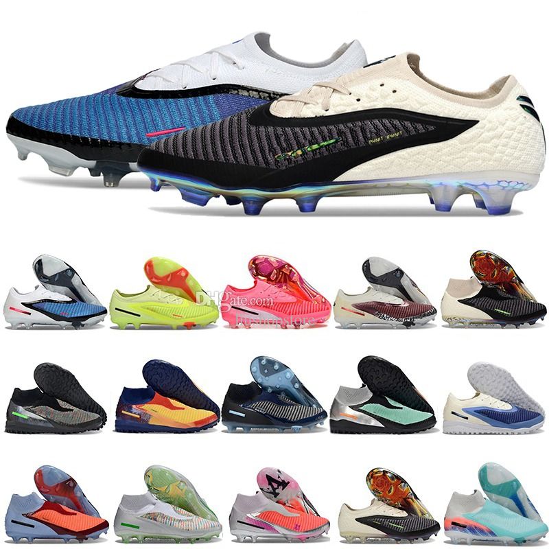 K0BE Black Mamba Phantoms 6 Elite Football Boots Low Scary Attack Limelight Max Voltage Hyper Crimson Shadow Royal Blue Kids Youth Mens Haaland Soccer Cleats Shoe