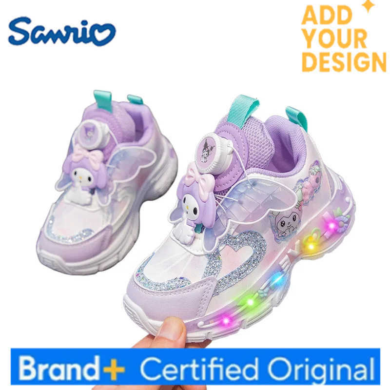 Sanrio Hot Girl My Melody Kawaii Fashion Spring and Autumn Seasons Sneakers Student Anime Cartoon Child Casual Shoes New Style H251223