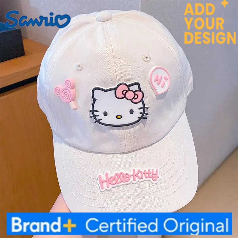 Sanrio New 2025 Hello Kitty Spring and Autumn Duck Tongue Hat Fashion High Beauty Childrens Clothing Accessories Sunshade Baseball Hat H251223 - view 7