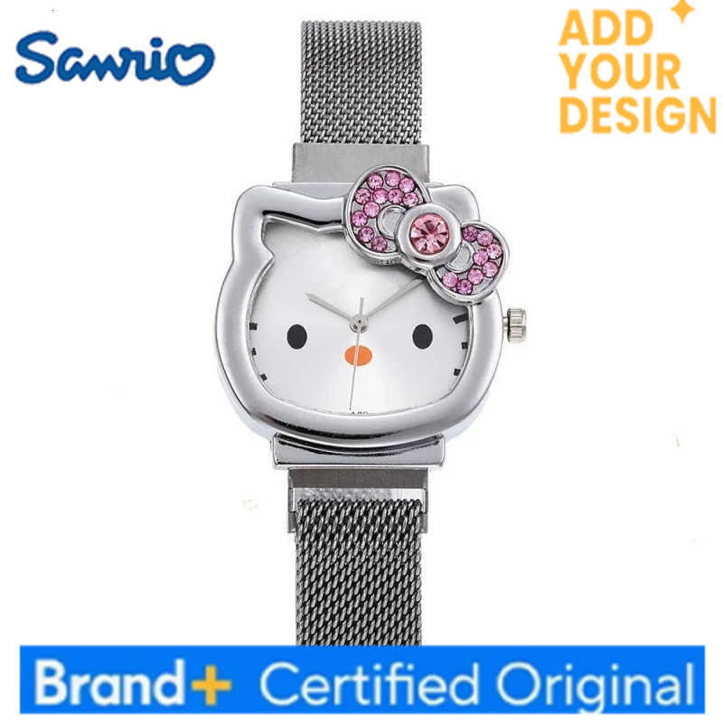 Sanrio NEW Latest Watch Hello Kitty Casual Luxury Watch Couple Style Childrens Gift Student Watch Quartz Watch H251223
