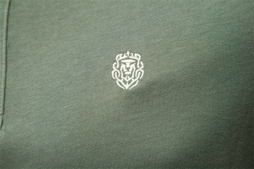 Men's Summer High-End Pique Cotton Short-Sleeve POLO Shirt - Designer Brand 3D Embossed Embroidery Business Casual Lapel T-Shirt