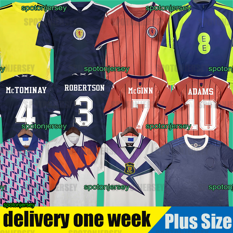 2026 scotland football shirt Soccer Jerseys ROBERTSON McGINN McTominay McGREGOR SHANKLAND MCGREGOR Home maillot goalkeeper men kids kits sets unifrom Training