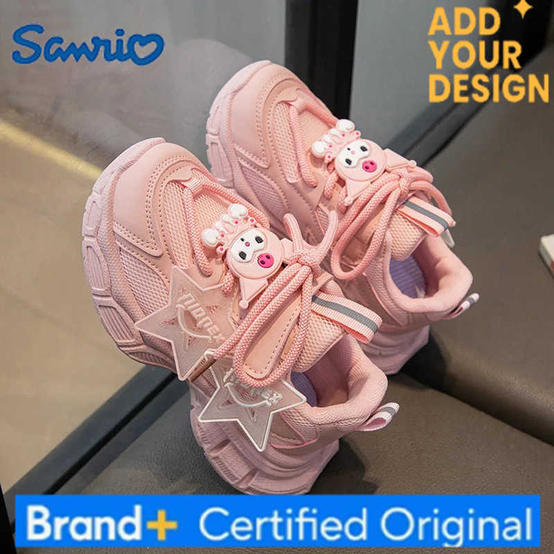 Sanrio 2025 Boys Girls Soft Sole Casual Sneakers Fashion Trend Running Shoes Childrens Flat Baby Toddler Outdoor Shoes H251223