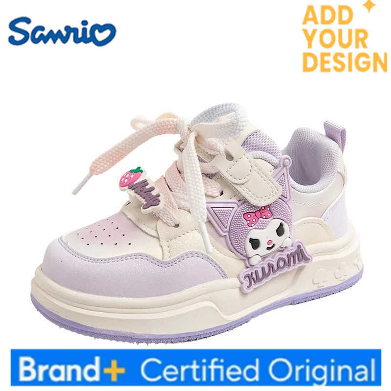 Sanrio Hot Girl Kuromi Fashion Lightweight Sneakers Student Cartoon Autumn Wear-Resistant Non-Slip Child Casual Shoes New Style H251223