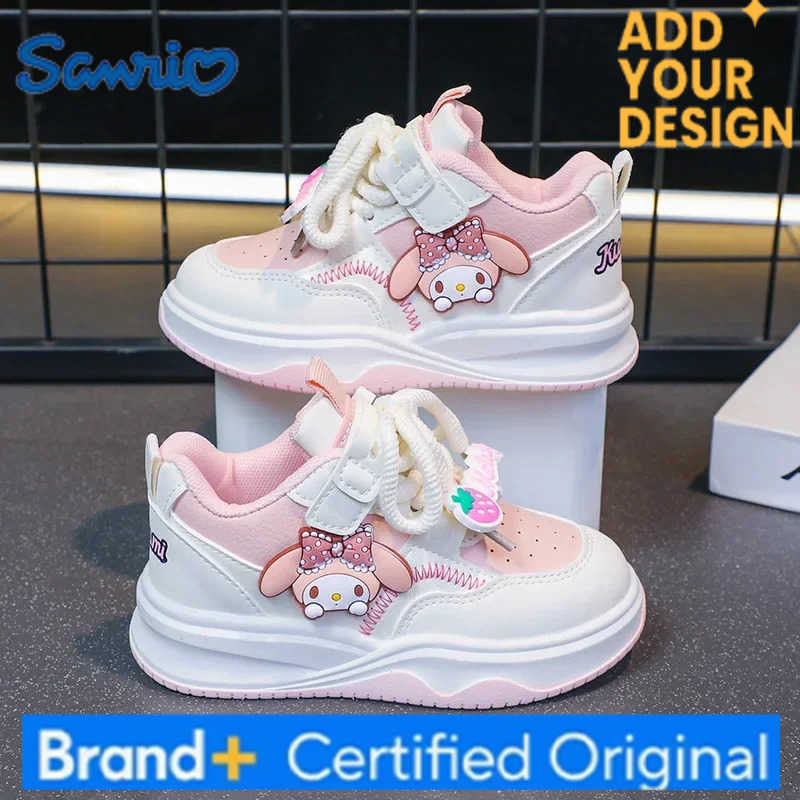Sanrio hello kitty fall new children sneakers girls running sports shoes platform childerns kuromi cartoon casual shoes H2512231